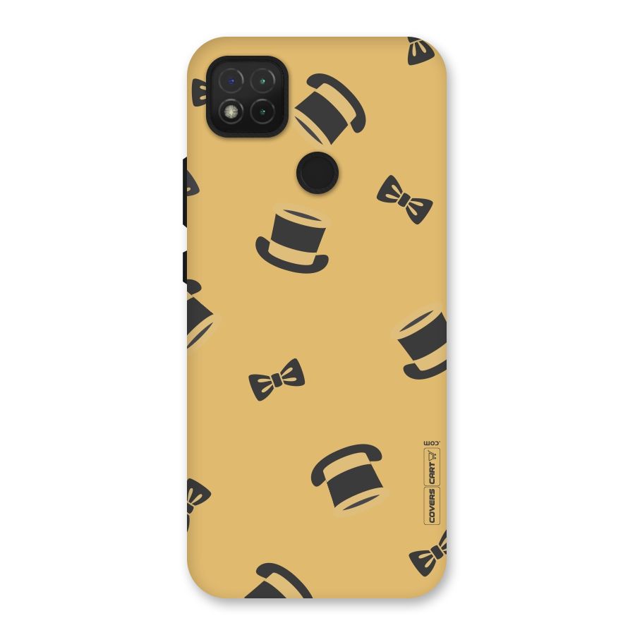 Hat and Bow Tie Back Case for Redmi 9