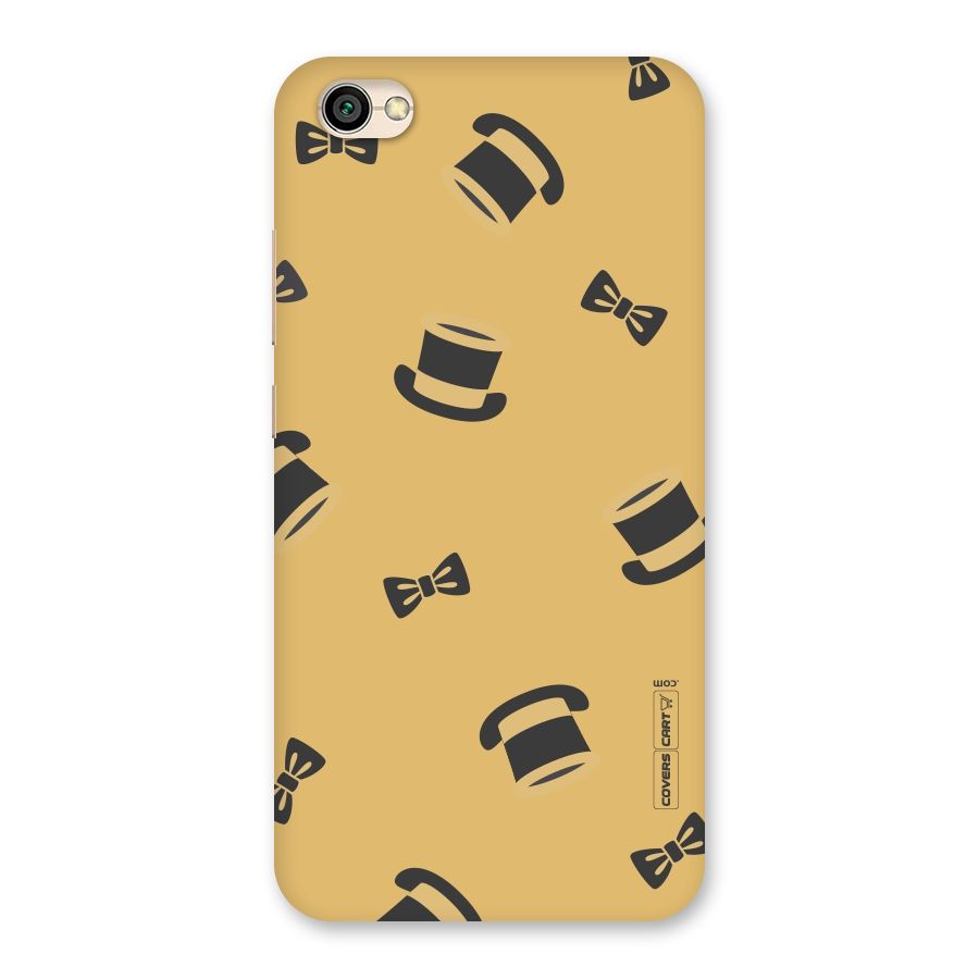 Hat and Bow Tie Back Case for Redmi Y1 Lite