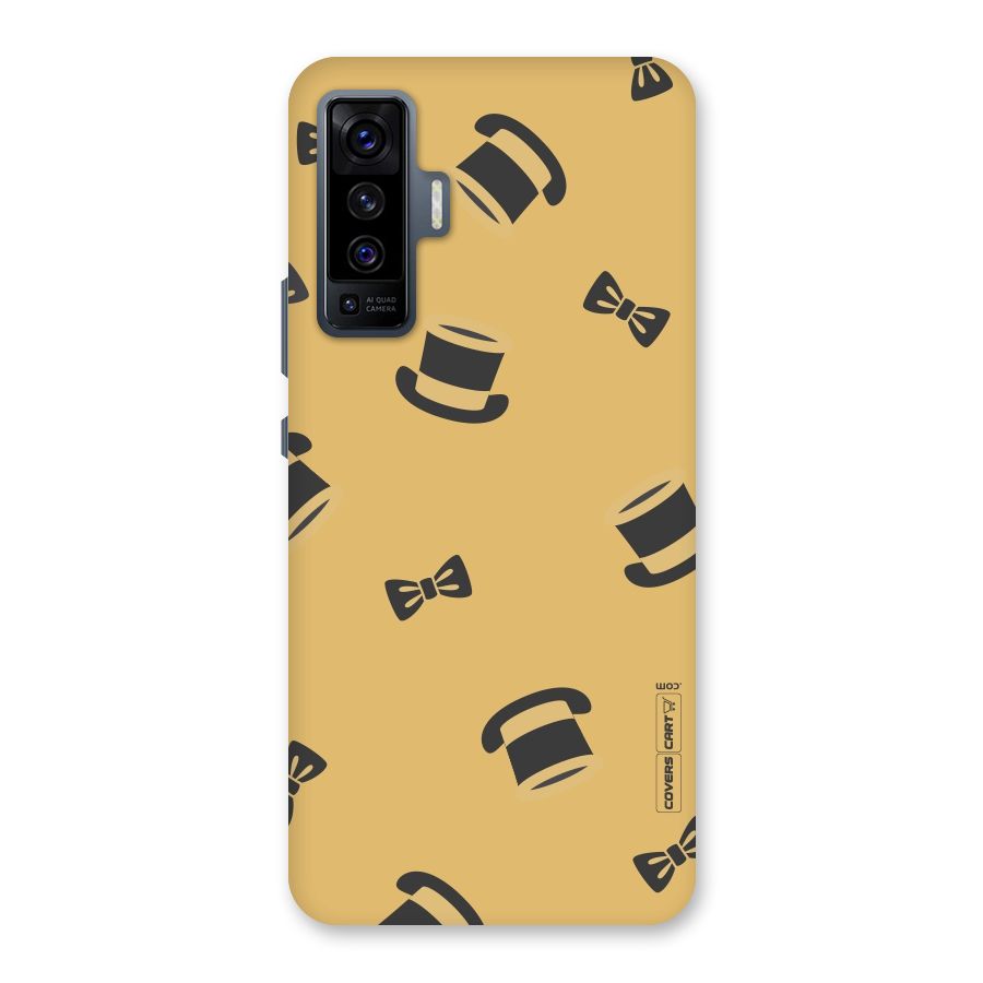 Hat and Bow Tie Back Case for Vivo X50