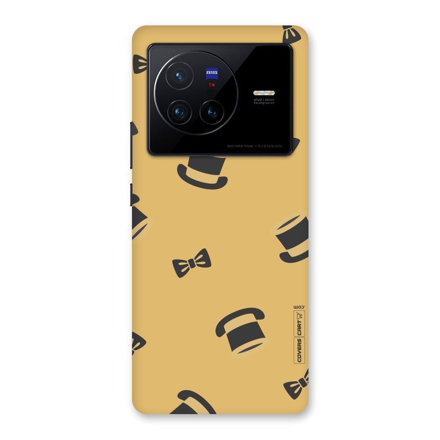 Hat and Bow Tie Back Case for Vivo X80