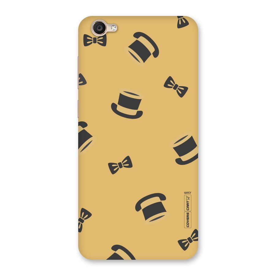 Hat and Bow Tie Back Case for Vivo Y55s