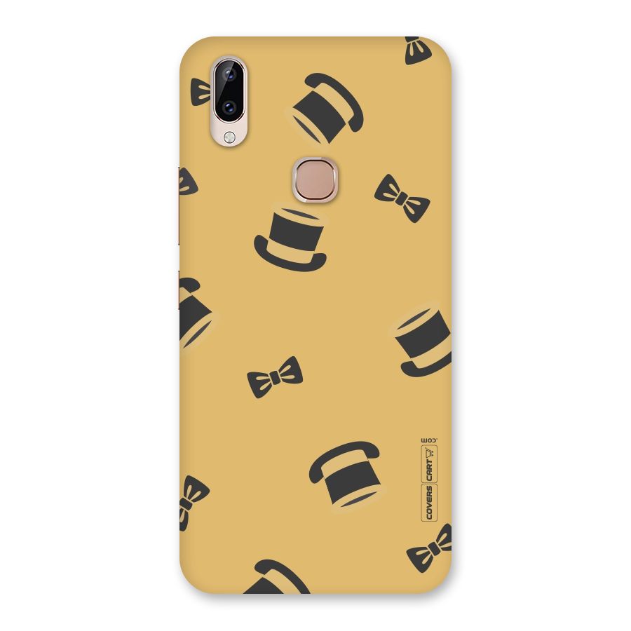 Hat and Bow Tie Back Case for Vivo Y83 Pro