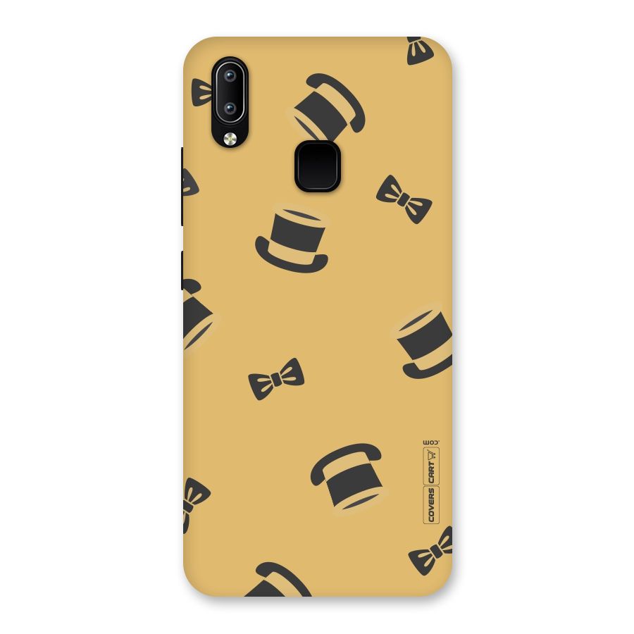 Hat and Bow Tie Back Case for Vivo Y93