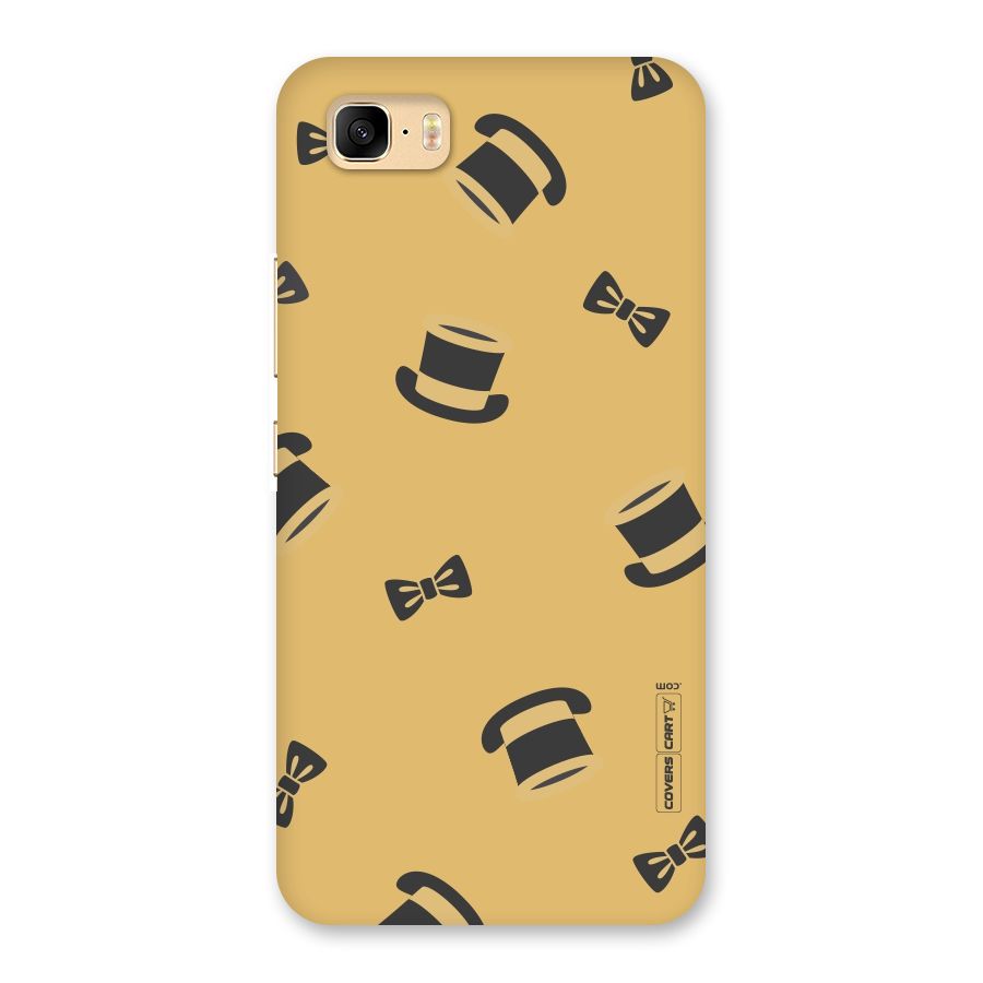 Hat and Bow Tie Back Case for Zenfone 3s Max