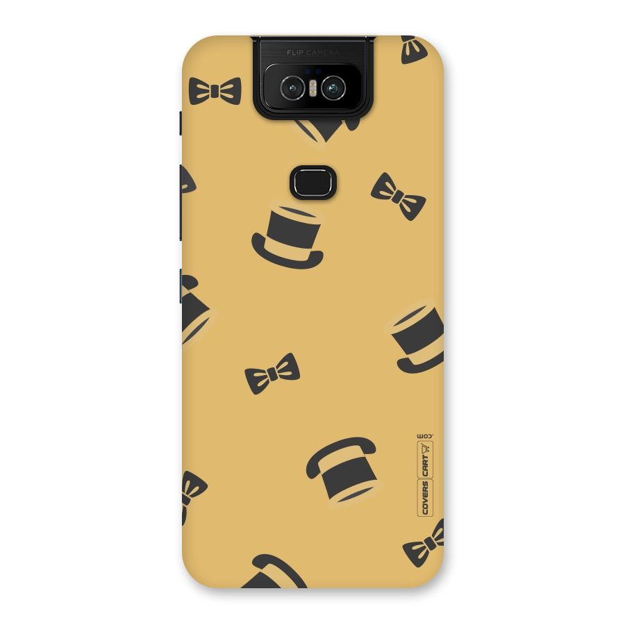 Hat and Bow Tie Back Case for Zenfone 6z
