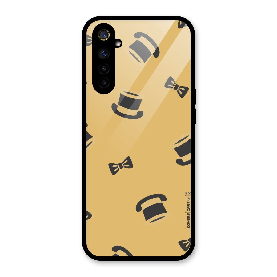 Hat and Bow Tie Glass Back Case for Realme 6