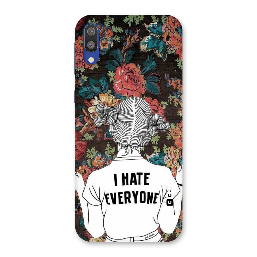 Hate Everyone Back Case for Galaxy M10