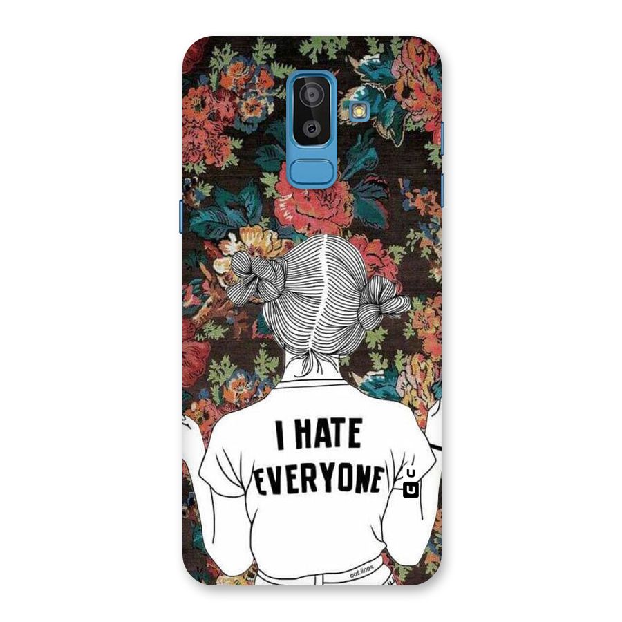 Hate Everyone Back Case for Galaxy On8 (2018)