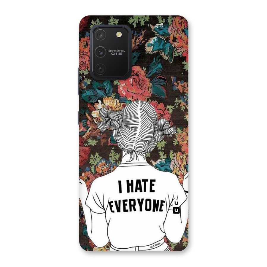 Hate Everyone Back Case for Galaxy S10 Lite