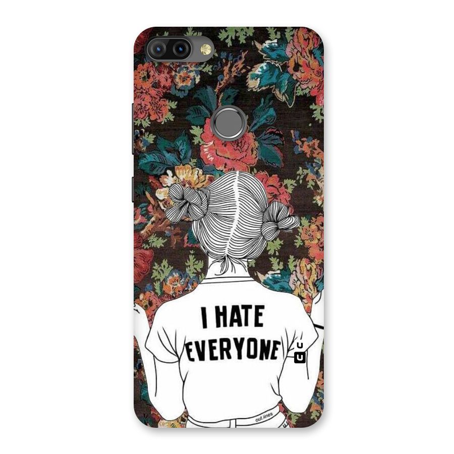 Hate Everyone Back Case for Infinix Hot 6 Pro