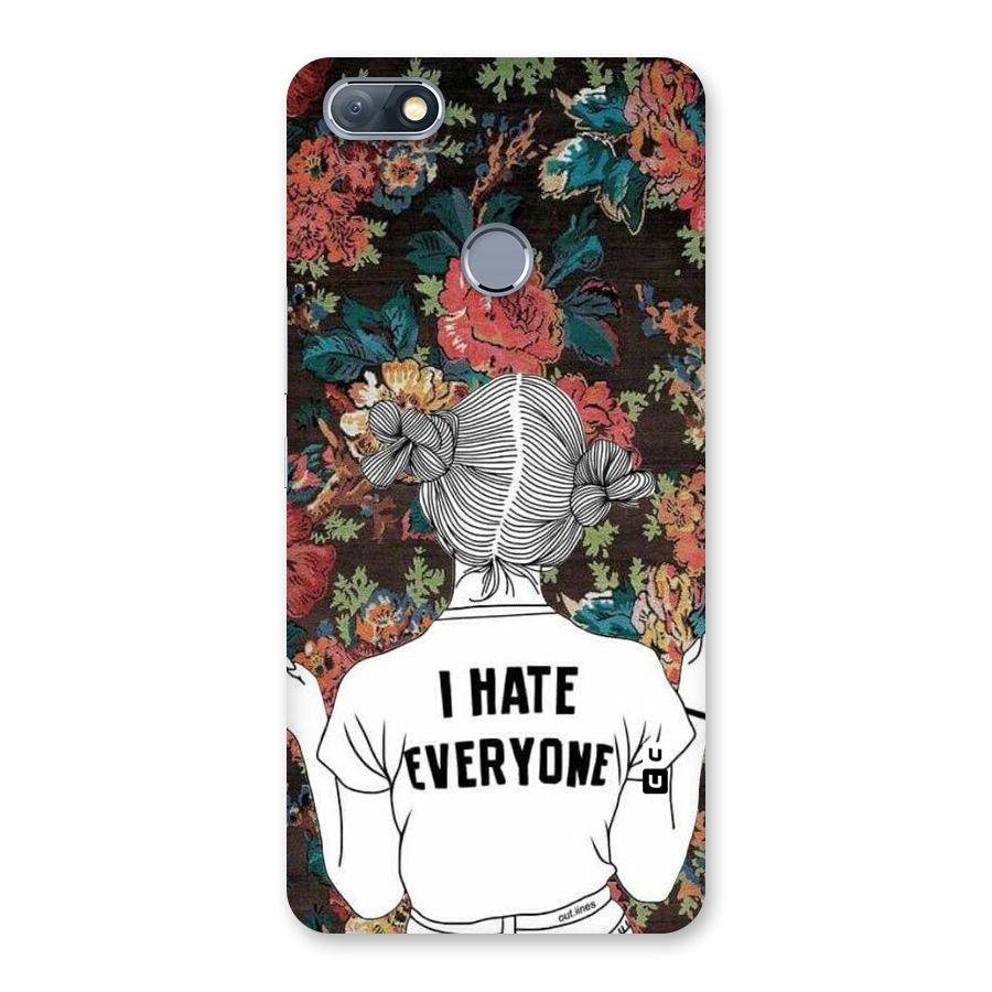Hate Everyone Back Case for Infinix Note 5