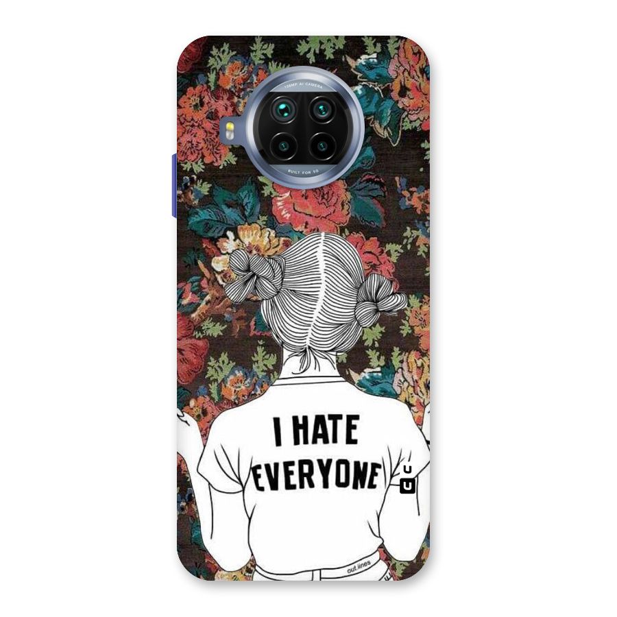 Hate Everyone Back Case for Mi 10i