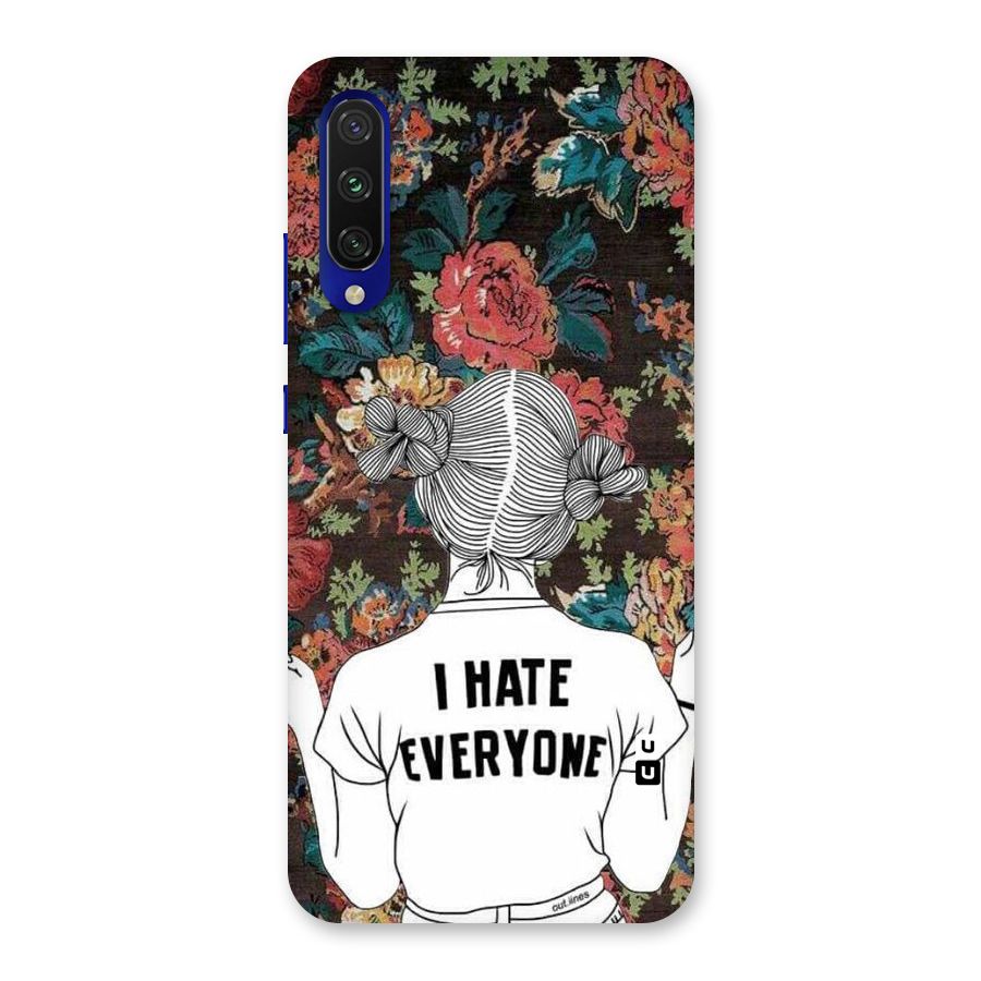Hate Everyone Back Case for Mi A3