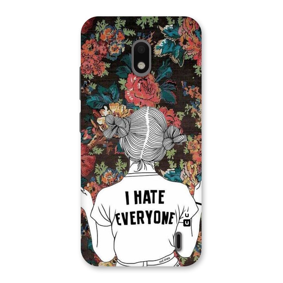 Hate Everyone Back Case for Nokia 2.2