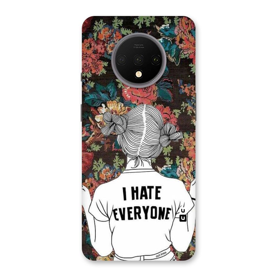Hate Everyone Back Case for OnePlus 7T