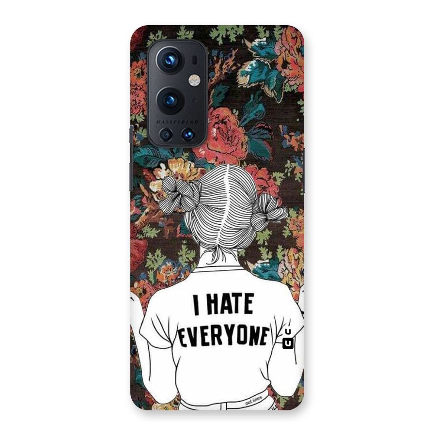Hate Everyone Back Case for OnePlus 9 Pro