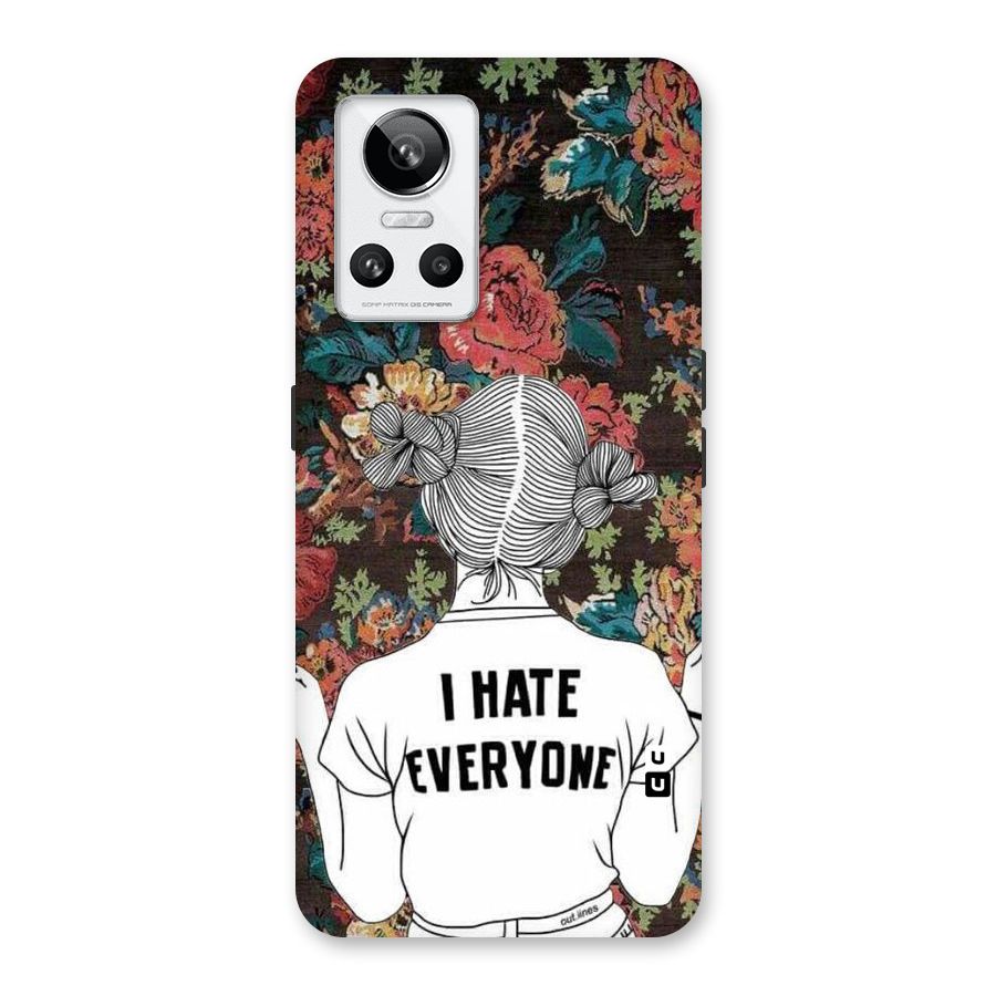 Hate Everyone Back Case for Realme GT Neo 3