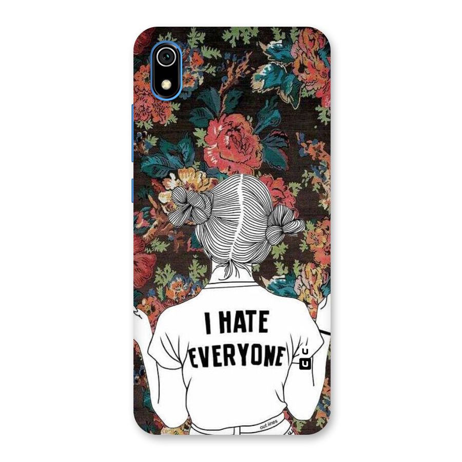 Hate Everyone Back Case for Redmi 7A