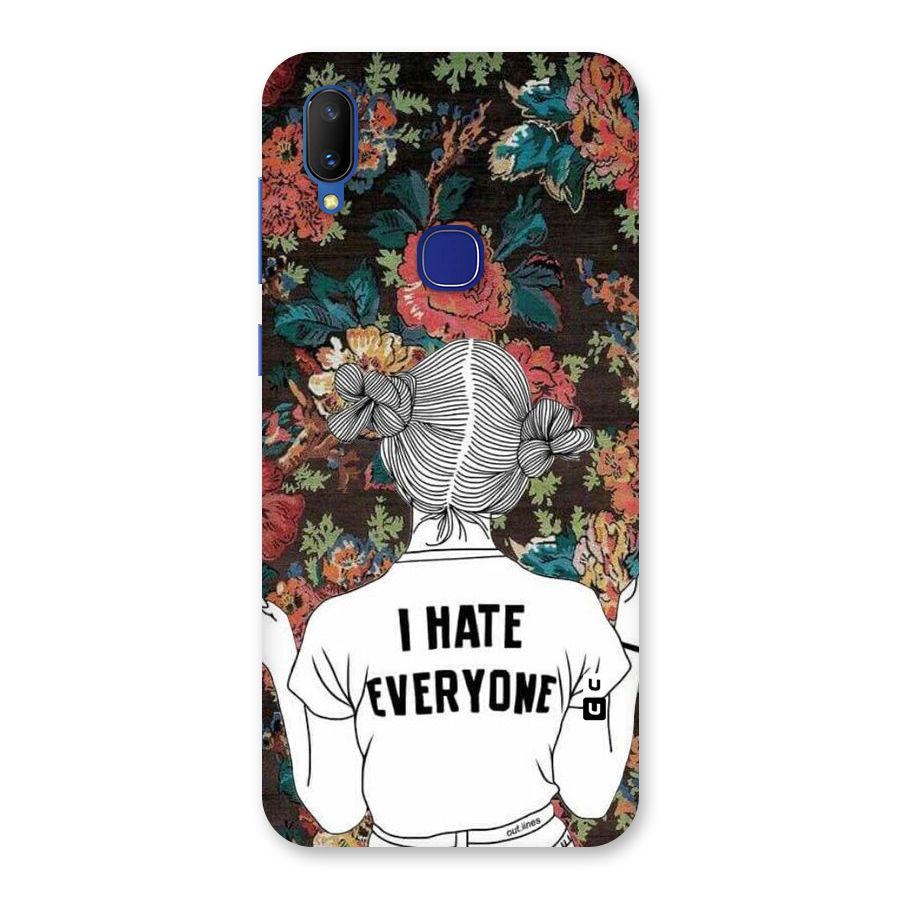 Hate Everyone Back Case for Vivo V11