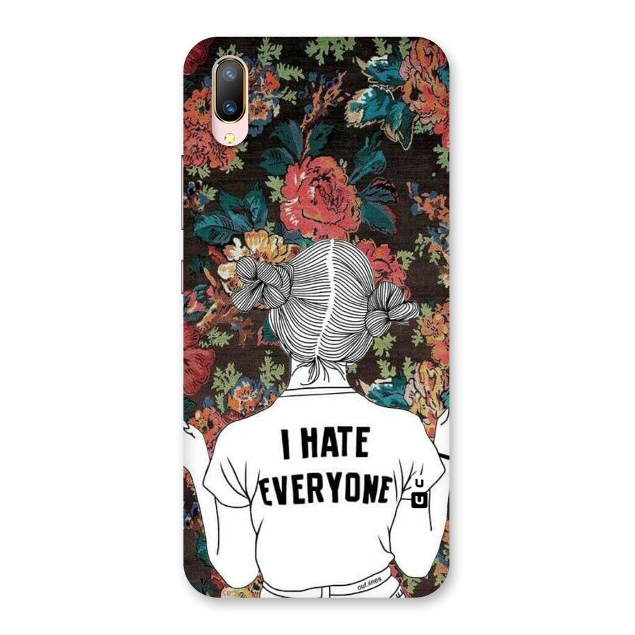 Hate Everyone Back Case for Vivo V11 Pro