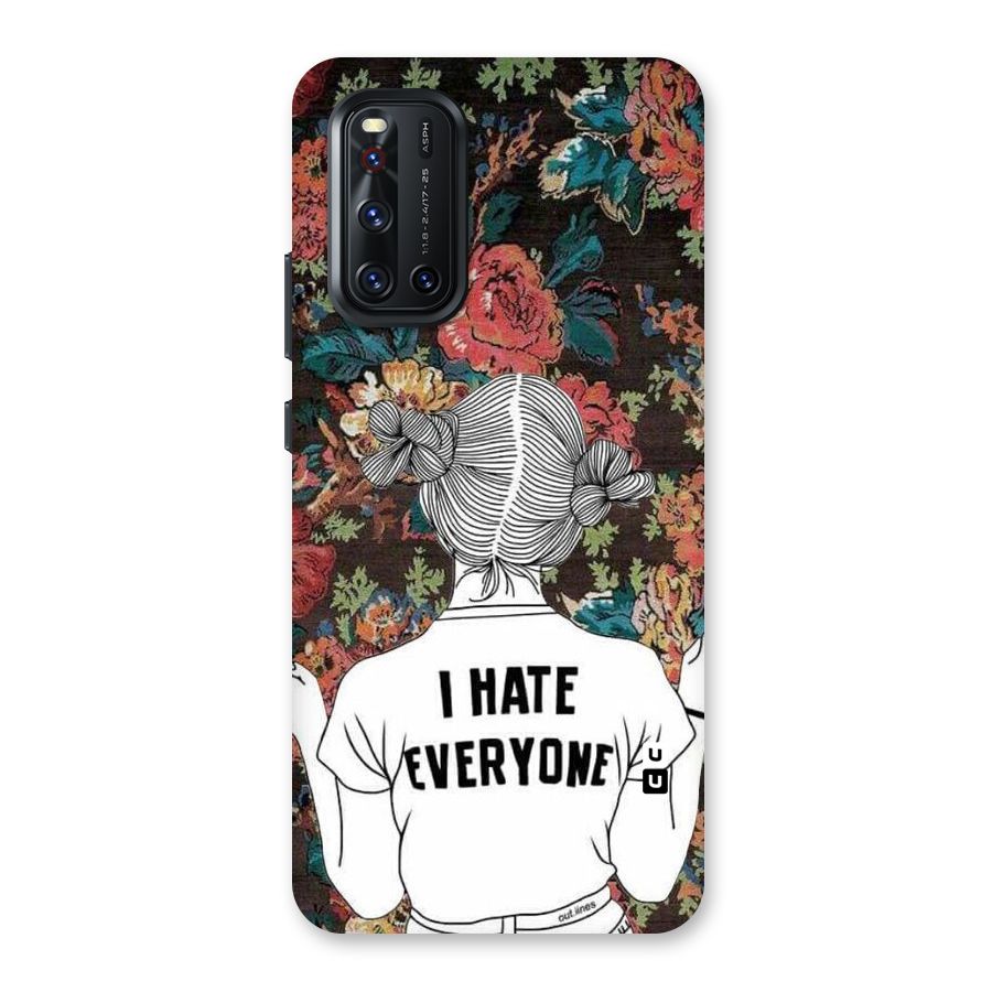 Hate Everyone Back Case for Vivo V19