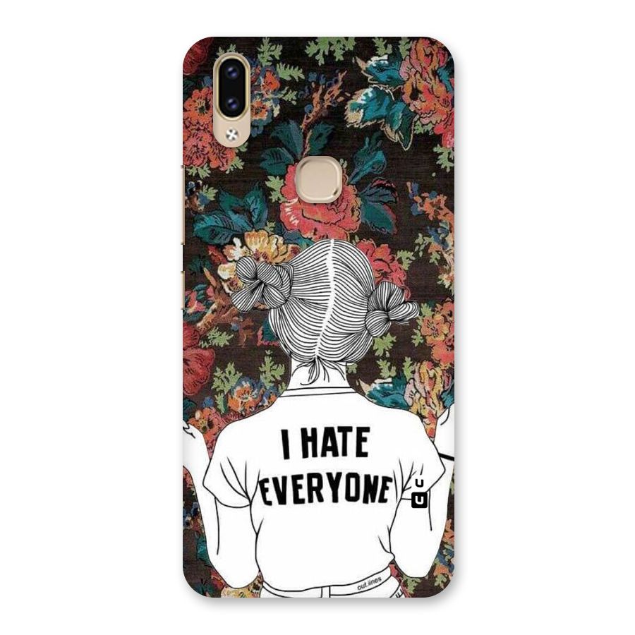 Hate Everyone Back Case for Vivo V9 Youth
