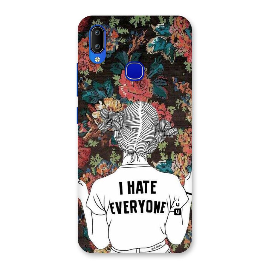 Hate Everyone Back Case for Vivo Y91