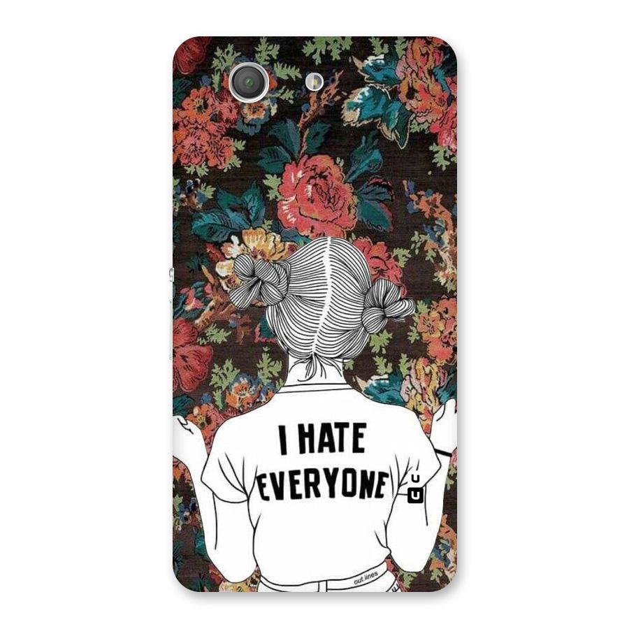 Hate Everyone Back Case for Xperia Z3 Compact