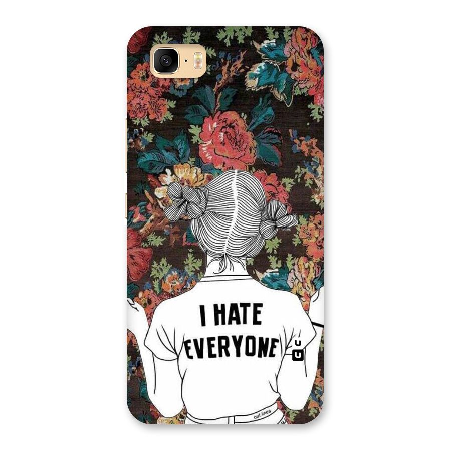 Hate Everyone Back Case for Zenfone 3s Max