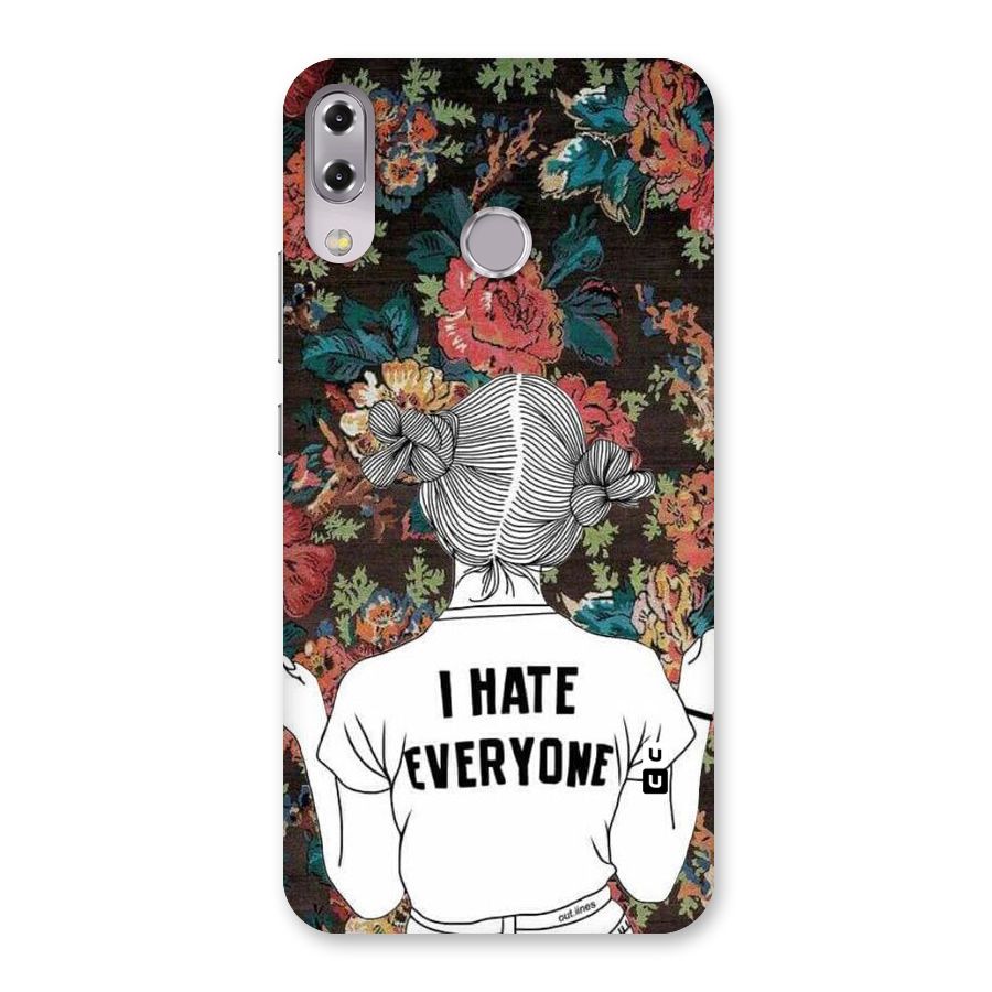 Hate Everyone Back Case for Zenfone 5Z