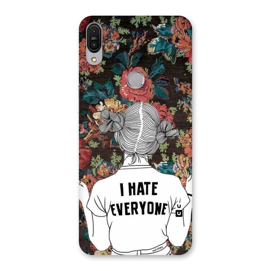 Hate Everyone Back Case for Zenfone Max Pro M1