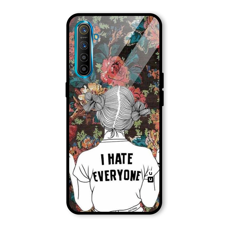 Hate Everyone Glass Back Case for Realme X2