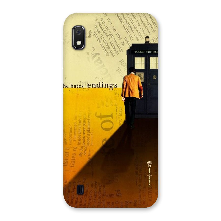 Hates Endings Back Case for Galaxy A10