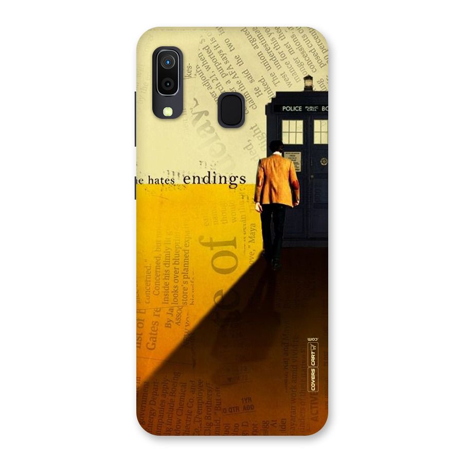 Hates Endings Back Case for Galaxy A30