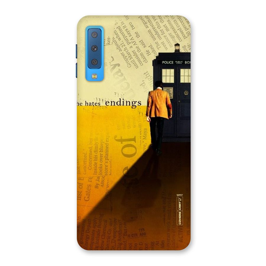 Hates Endings Back Case for Galaxy A7 (2018)