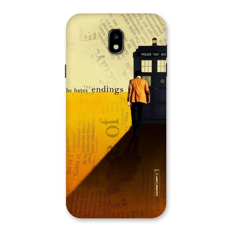 Hates Endings Back Case for Galaxy J7 Pro