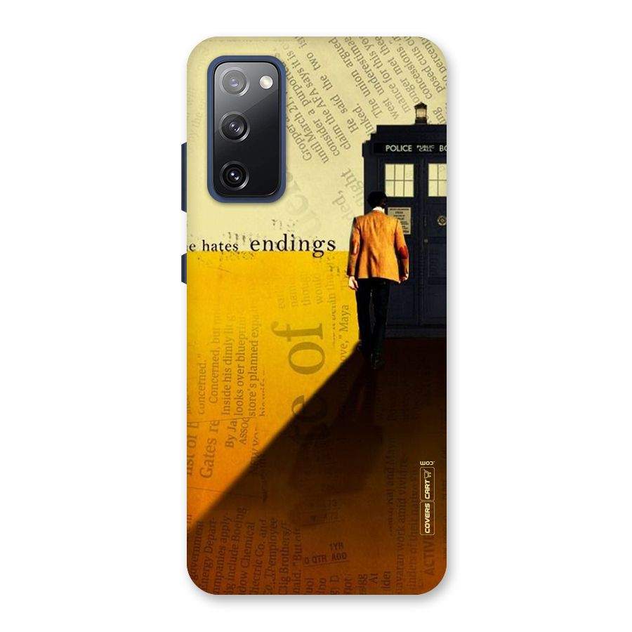 Hates Endings Back Case for Galaxy S20 FE