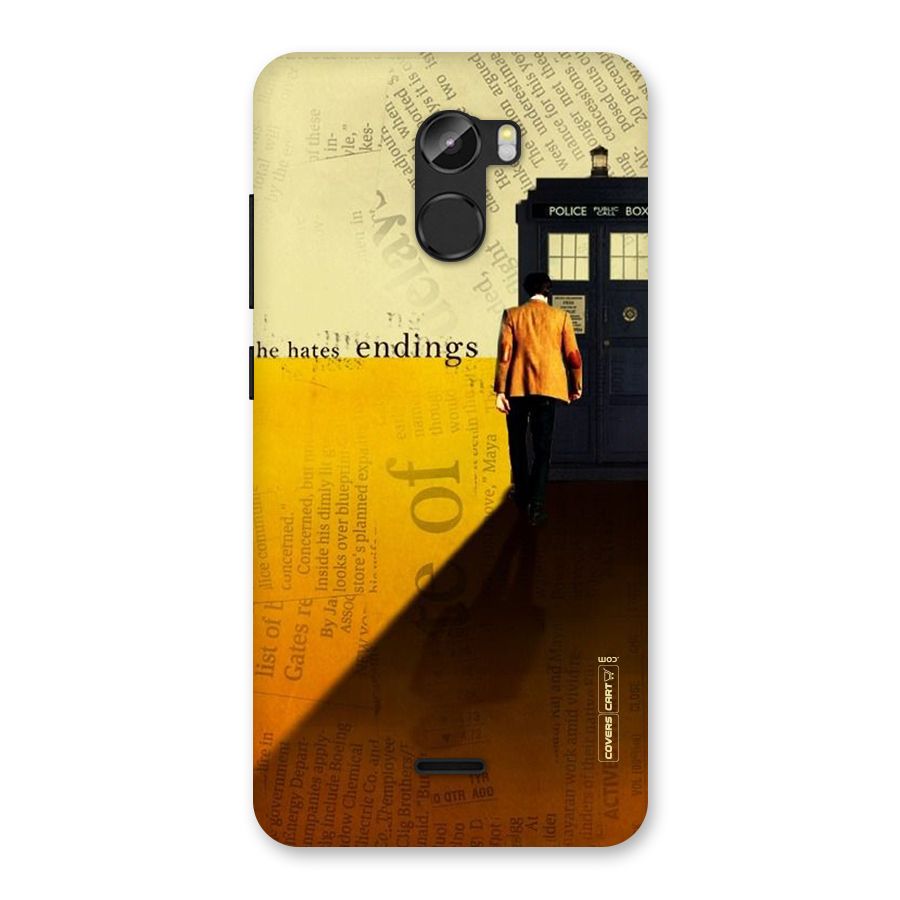 Hates Endings Back Case for Gionee X1