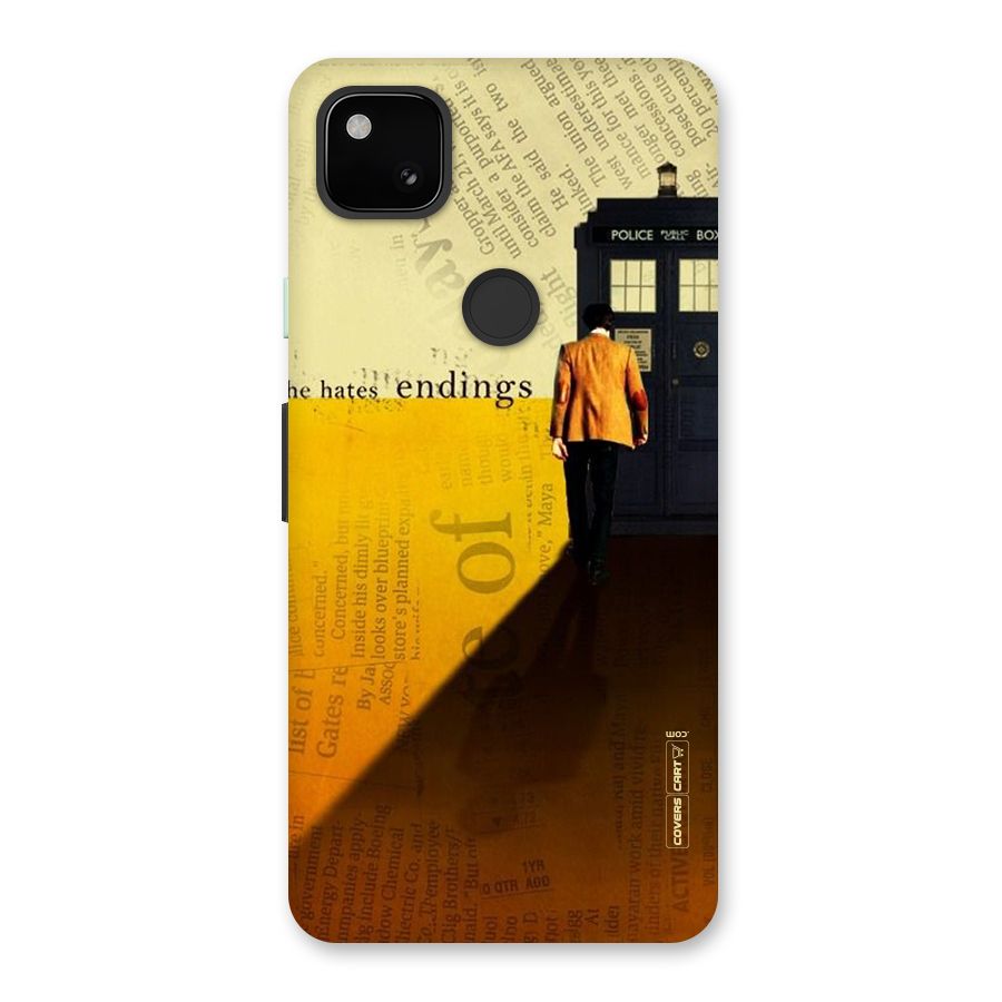 Hates Endings Back Case for Google Pixel 4a