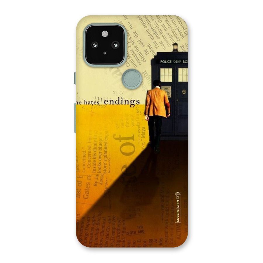 Hates Endings Back Case for Google Pixel 5
