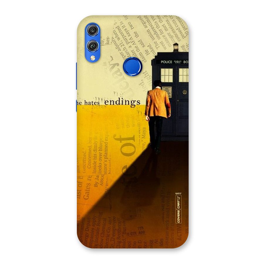 Hates Endings Back Case for Honor 8X