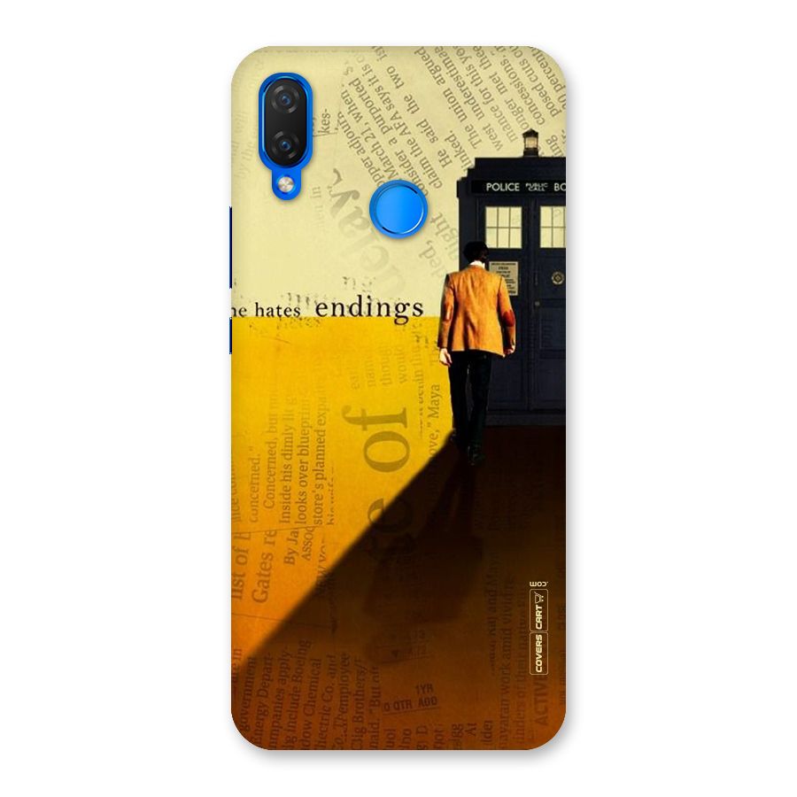 Hates Endings Back Case for Huawei P Smart+