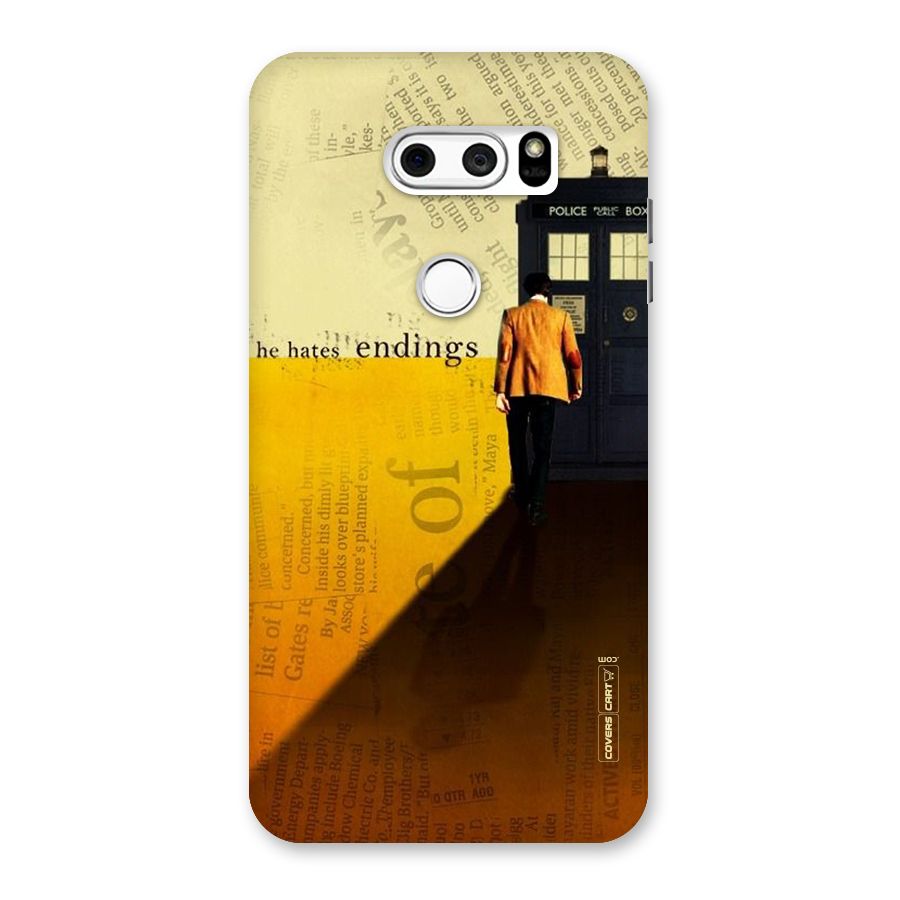 Hates Endings Back Case for LG V30