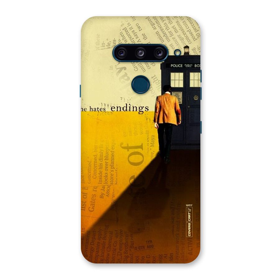 Hates Endings Back Case for LG  V40 ThinQ