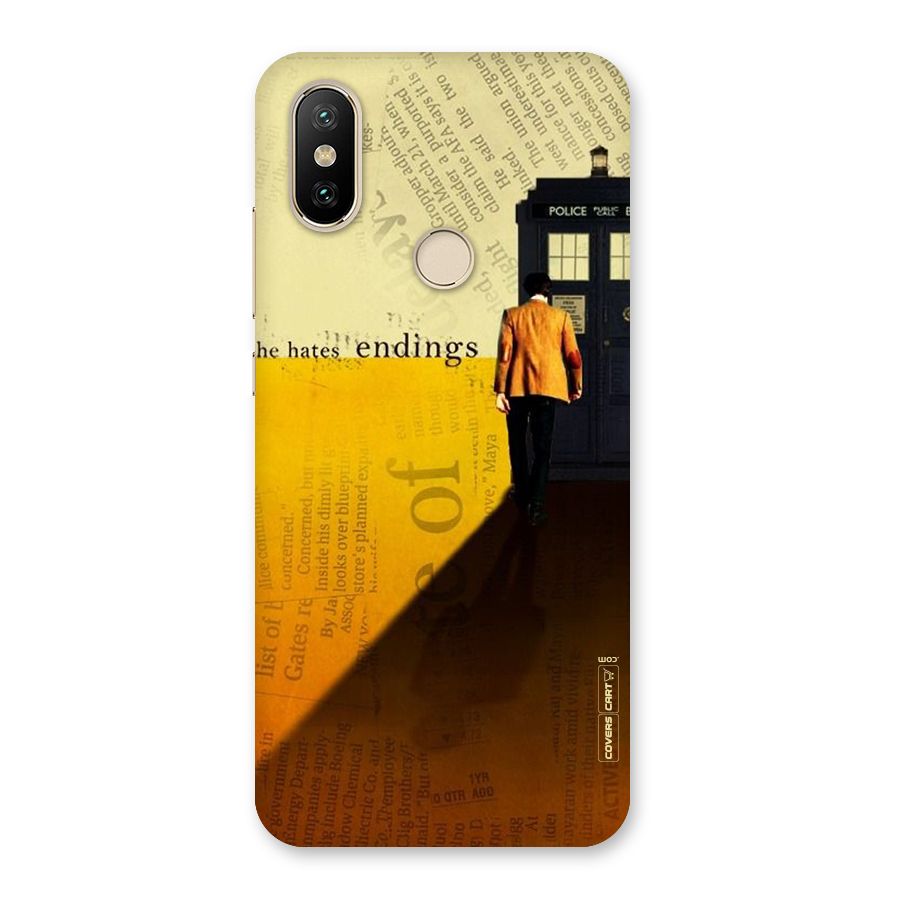 Hates Endings Back Case for Mi A2