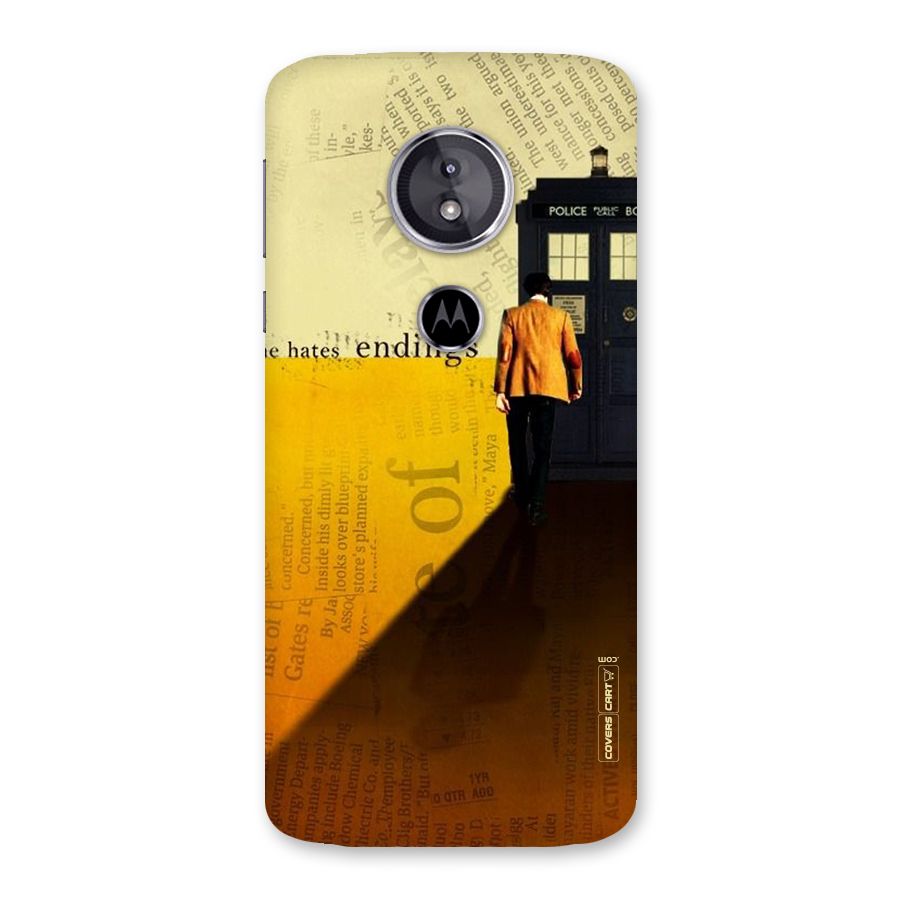Hates Endings Back Case for Moto E5