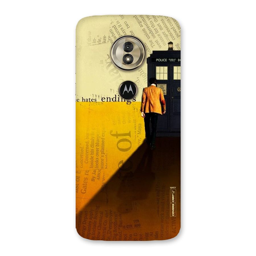 Hates Endings Back Case for Moto G6 Play