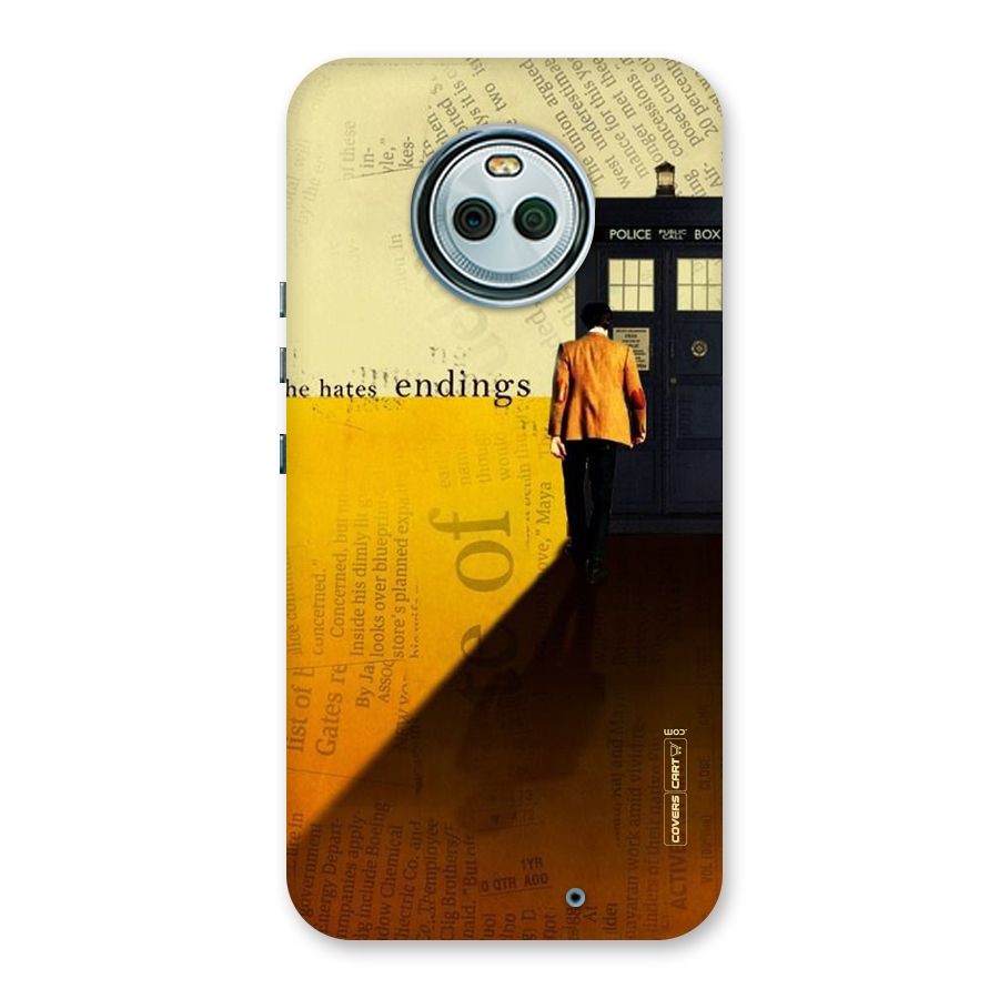 Hates Endings Back Case for Moto X4