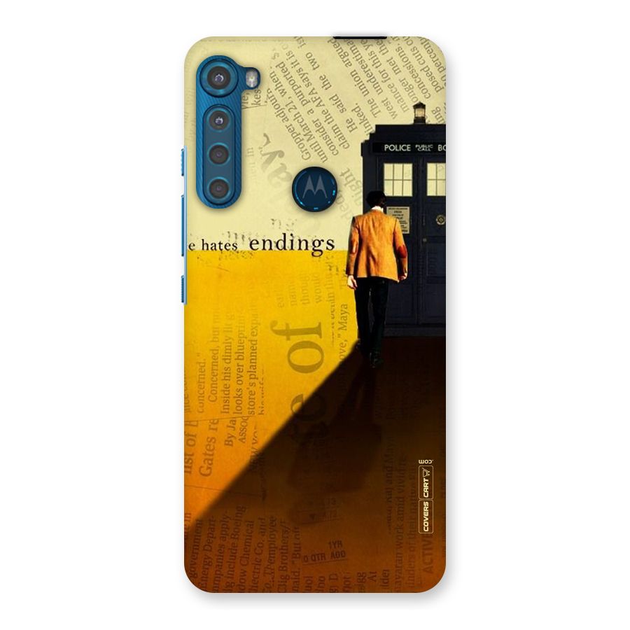 Hates Endings Back Case for Motorola One Fusion Plus
