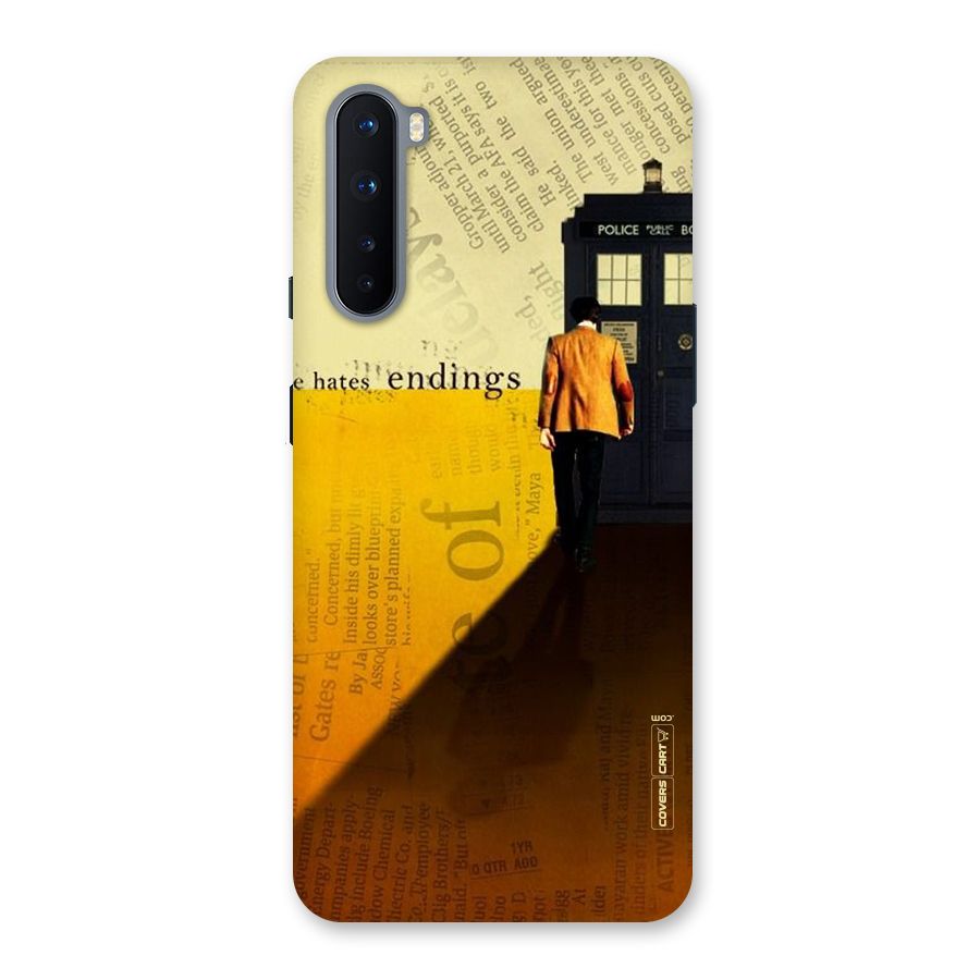 Hates Endings Back Case for OnePlus Nord